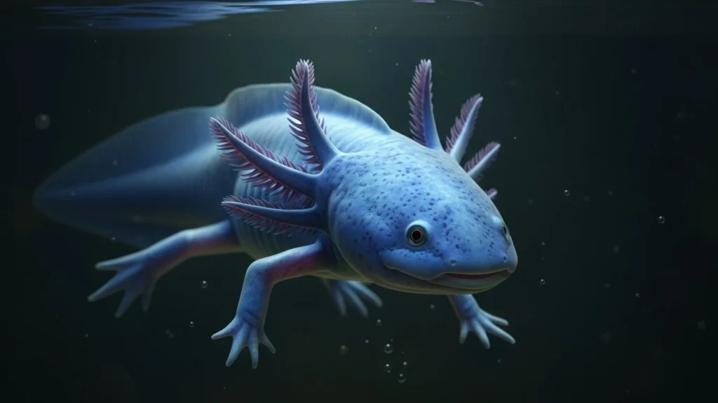 Are Blue Axolotls Real
