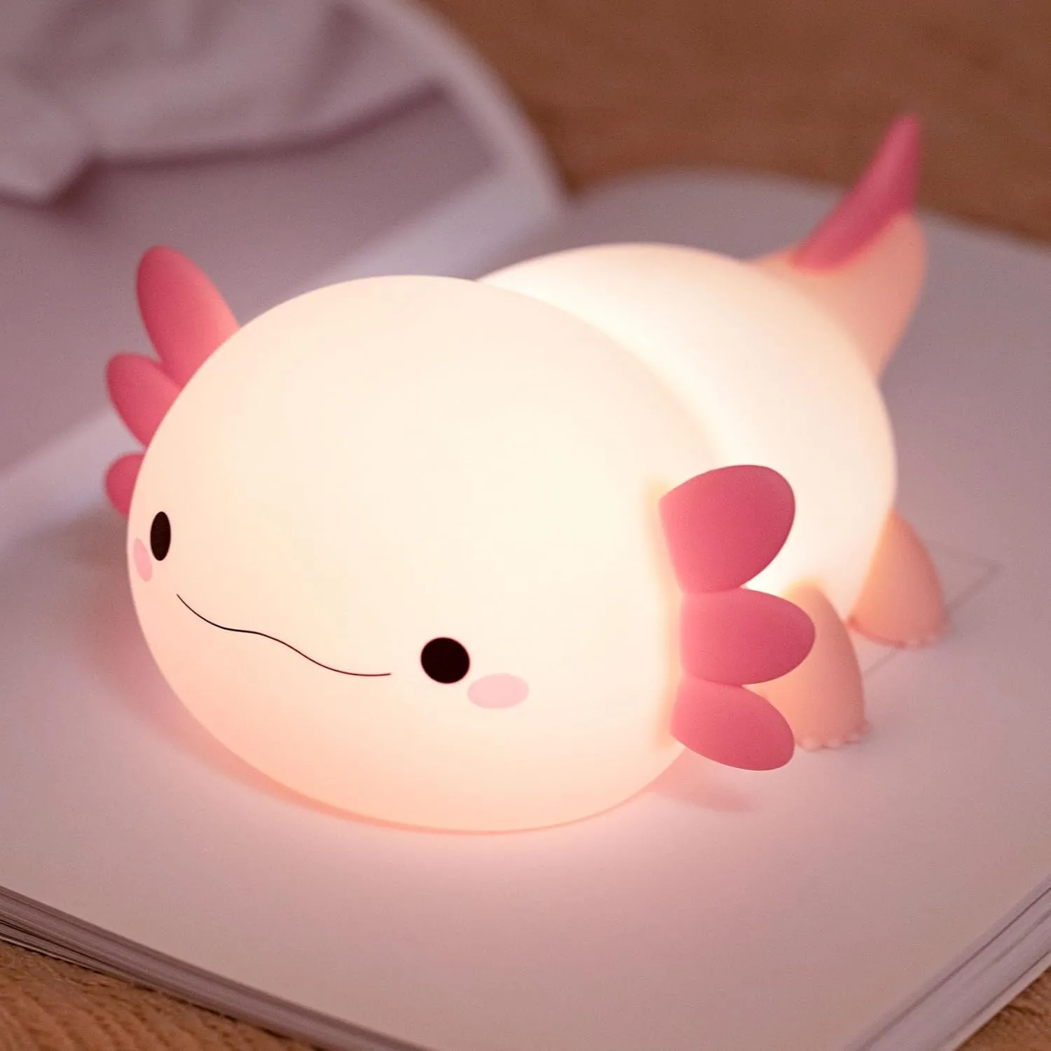 Axolotl Night Light for Kids